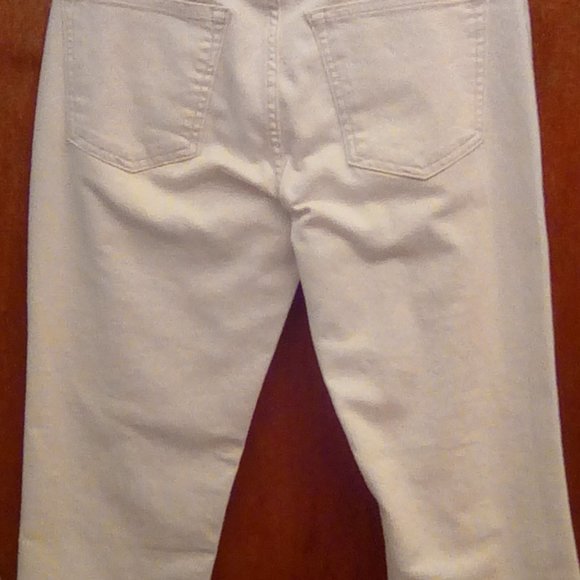 Cream Relaxed Slim Jeans - Picture 8 of 8